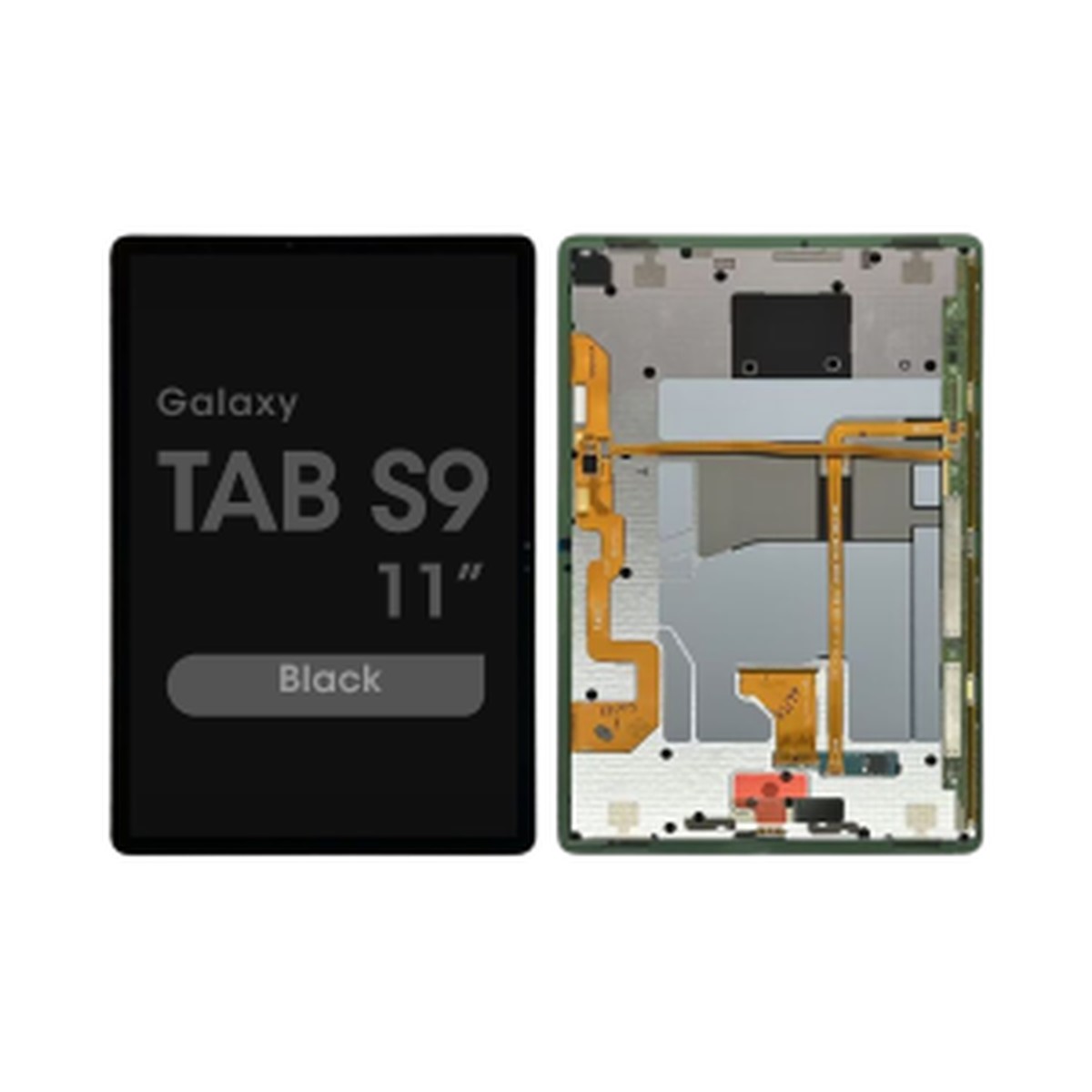 Pantalla OLED con táctil sin marco Reacondicionado para Galaxy Tab S9 11", X710 / X716B / 2023 / Black
