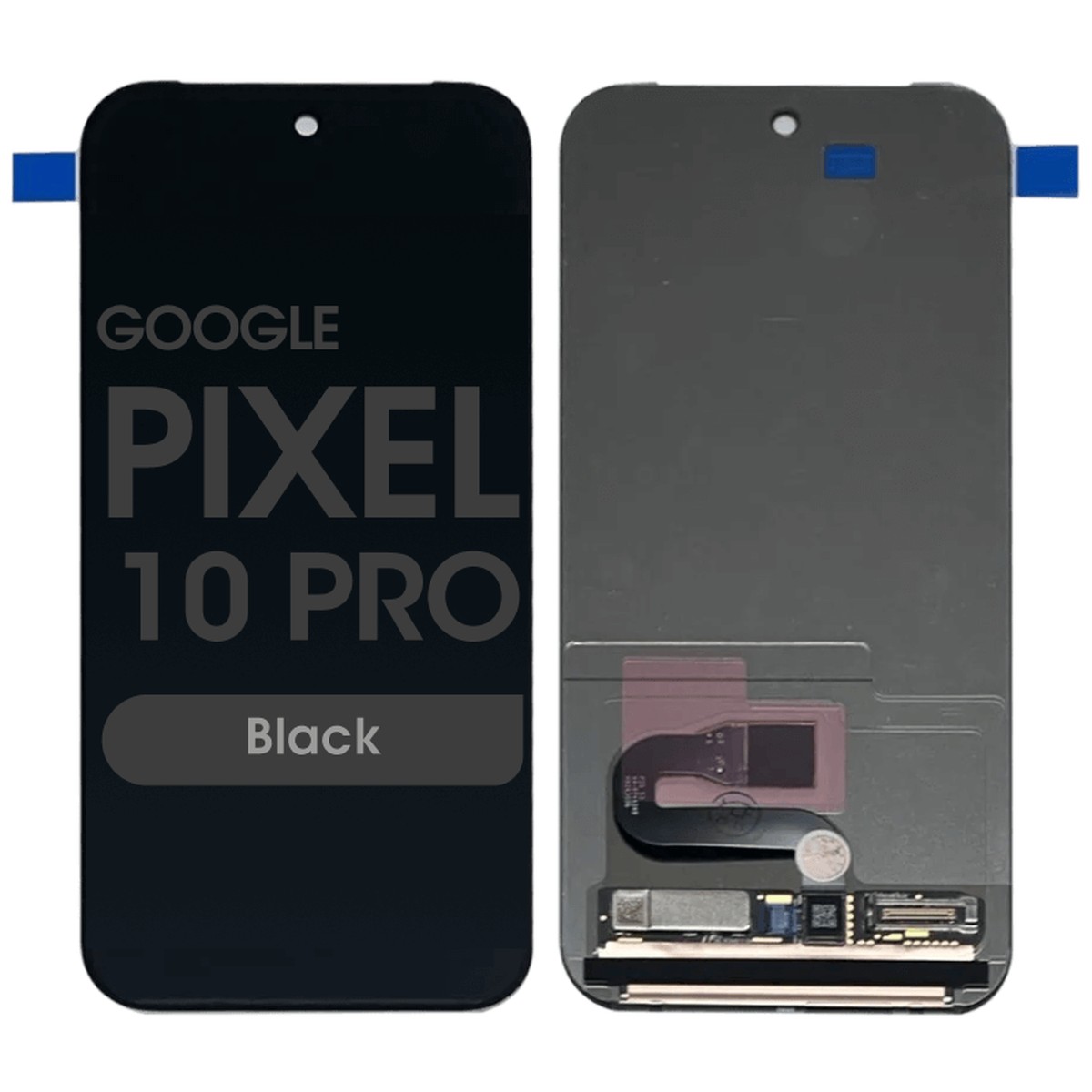 Pantalla OLED con táctil sin marco Reacondicionado para Google Pixel 10 Pro, Black