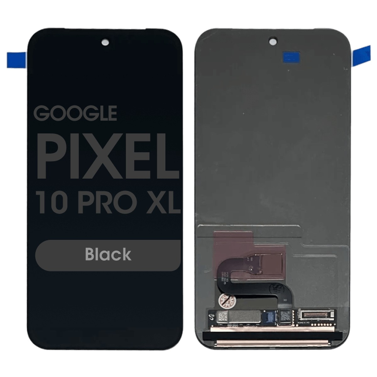 Pantalla OLED con táctil sin marco Reacondicionado para Google Pixel 10 Pro XL, Black