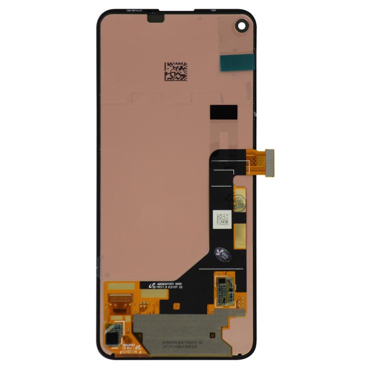 Pantalla OLED con táctil sin marco Reacondicionado para Google Pixel 5a 5G, Black — imagen 3