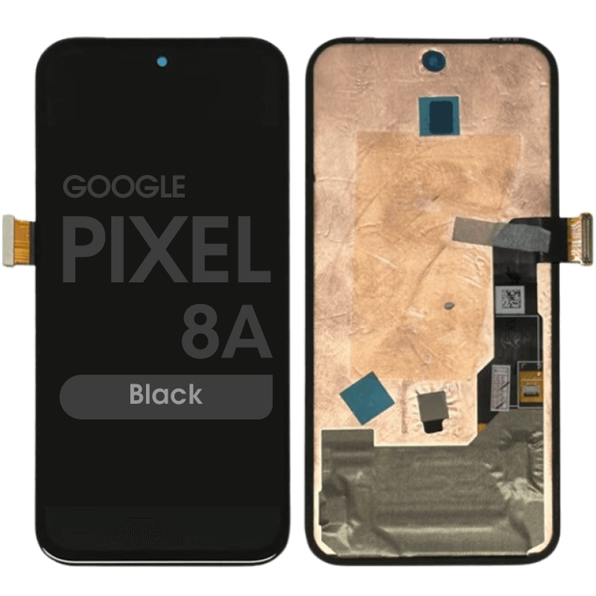Pantalla OLED con táctil sin marco Reacondicionado para Google Pixel 8a, Black