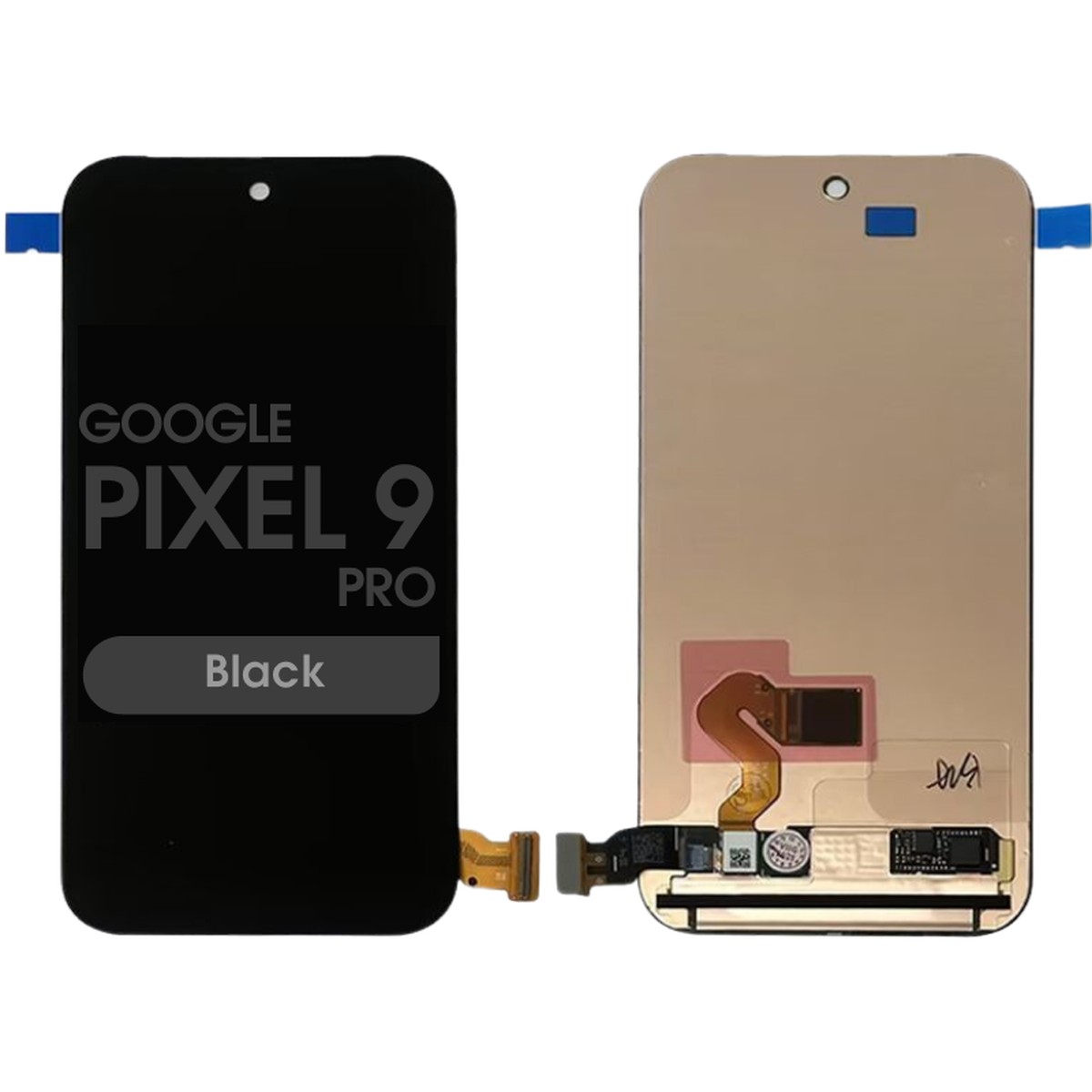Pantalla OLED con táctil sin marco Reacondicionado para Google Pixel 9 Pro, Black
