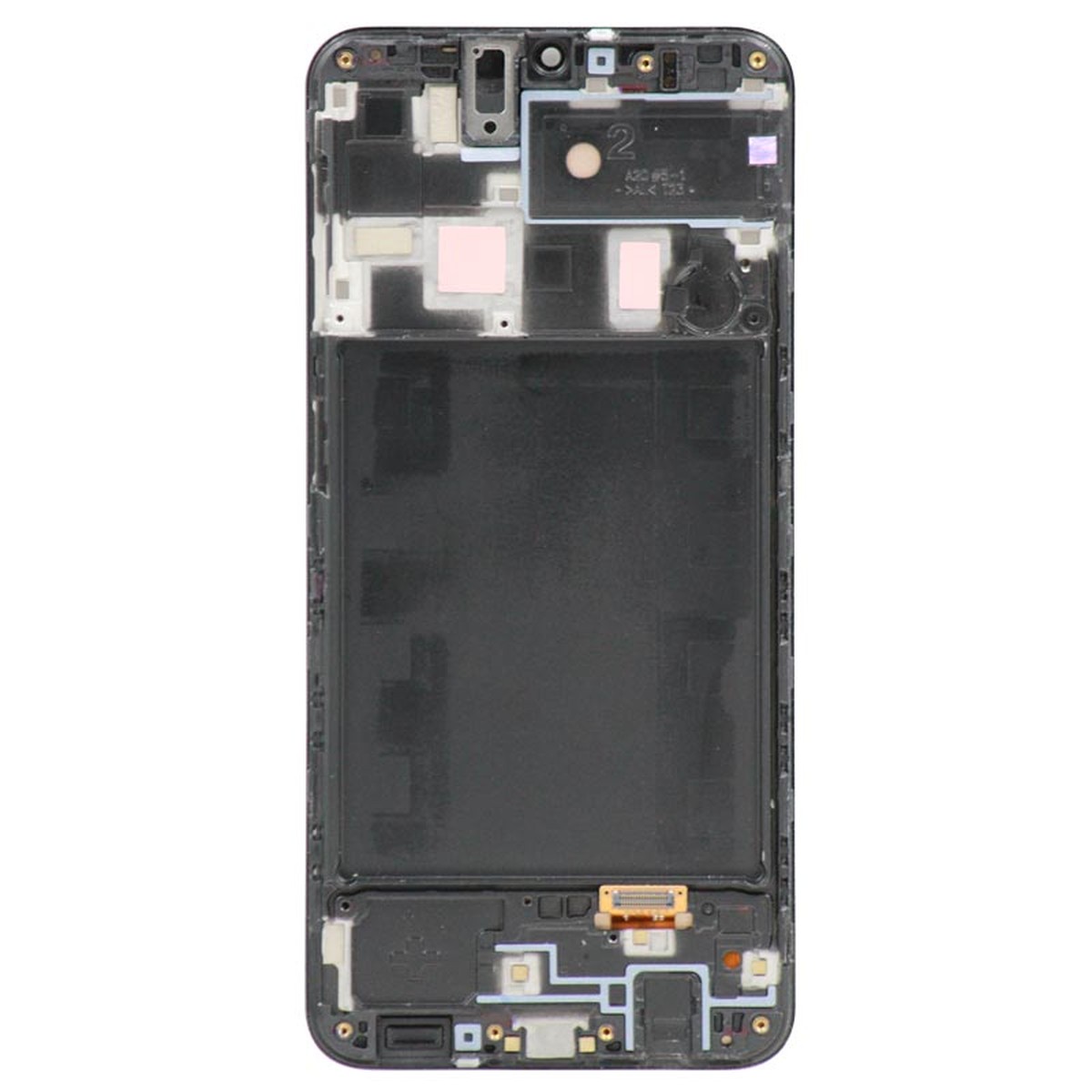 Pantalla OLED con táctil + marco Reacondicionado para Galaxy A20 (A205), Versión Internacional, Black — imagen 3
