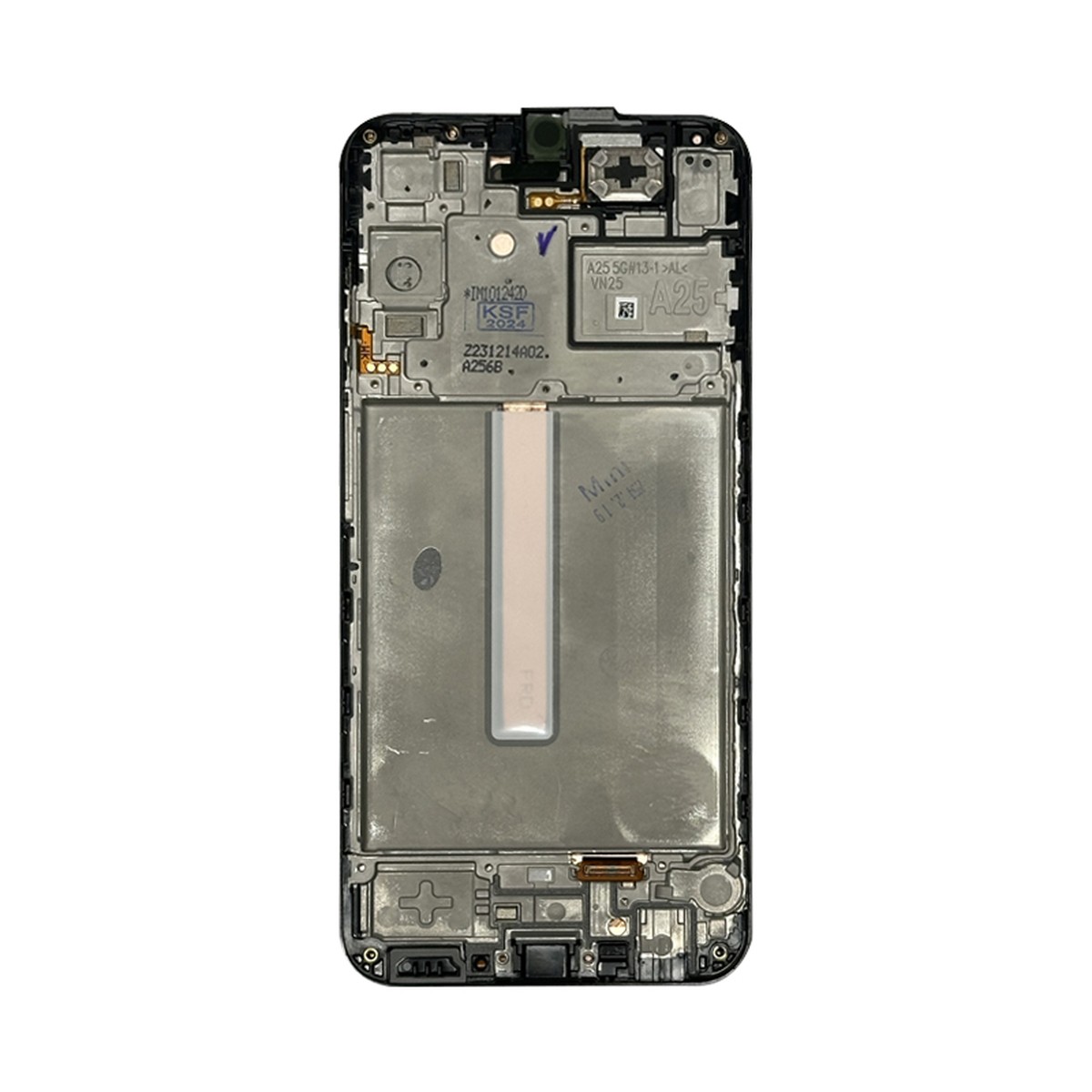 Pantalla OLED con táctil + marco Reacondicionado para Galaxy A25 5G, A256 / 2023 / Black — imagen 3