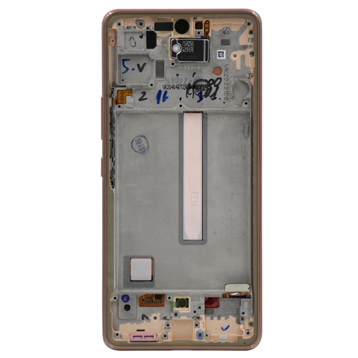 Pantalla OLED con táctil + marco Reacondicionado para Galaxy A53 5G, A536 / 2022 / Peach — imagen 3