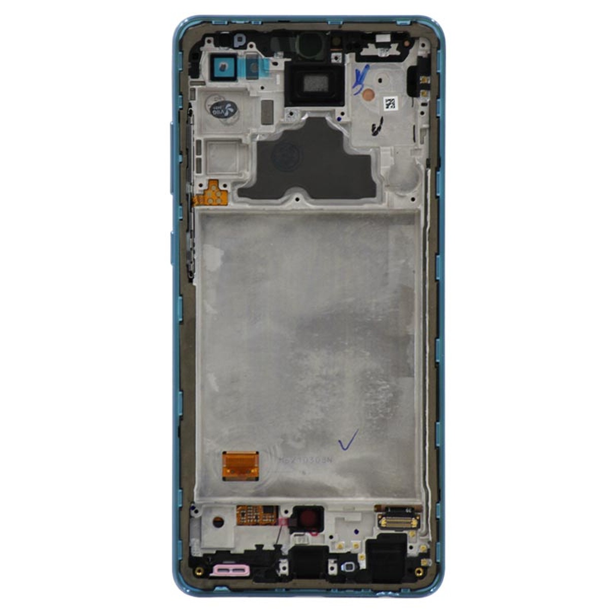 Pantalla OLED con táctil + marco Reacondicionado para Galaxy A72, A725 / 2021 / Awesome Blue — imagen 3