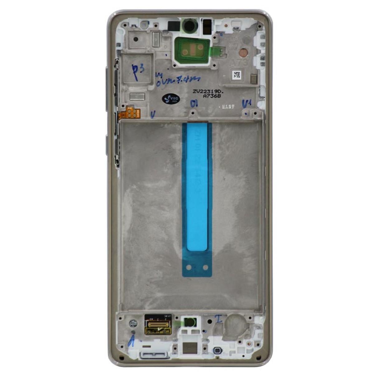 Pantalla OLED con táctil + marco Reacondicionado para Galaxy A73 5G, A736 / 2022 / White — imagen 3