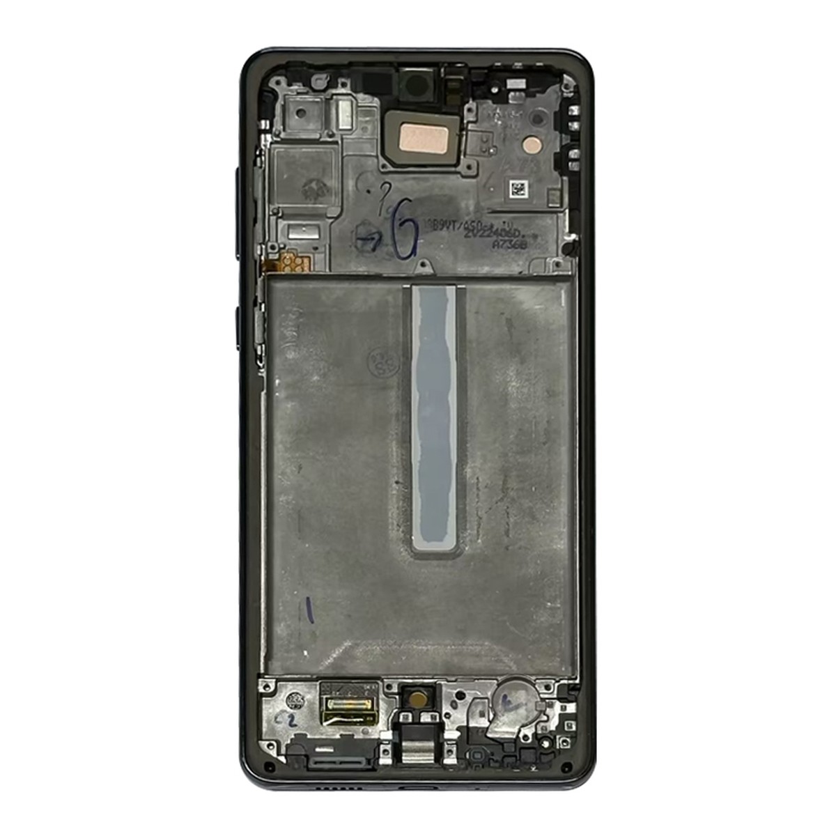 Pantalla OLED con táctil + marco Reacondicionado para Galaxy A73, A735 / 2022 / Gray — imagen 3