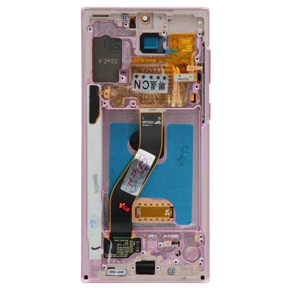 Pantalla OLED con táctil + marco Reacondicionado para Galaxy Note 10 (N970), Aura Pink — imagen 3