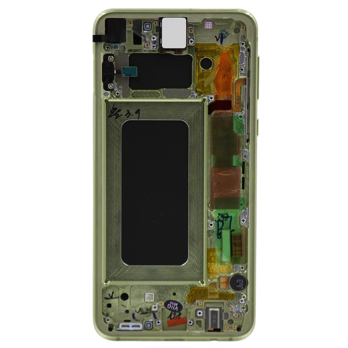 Pantalla OLED con táctil + marco Reacondicionado para Galaxy S10e (G970), Canary Yellow — imagen 3