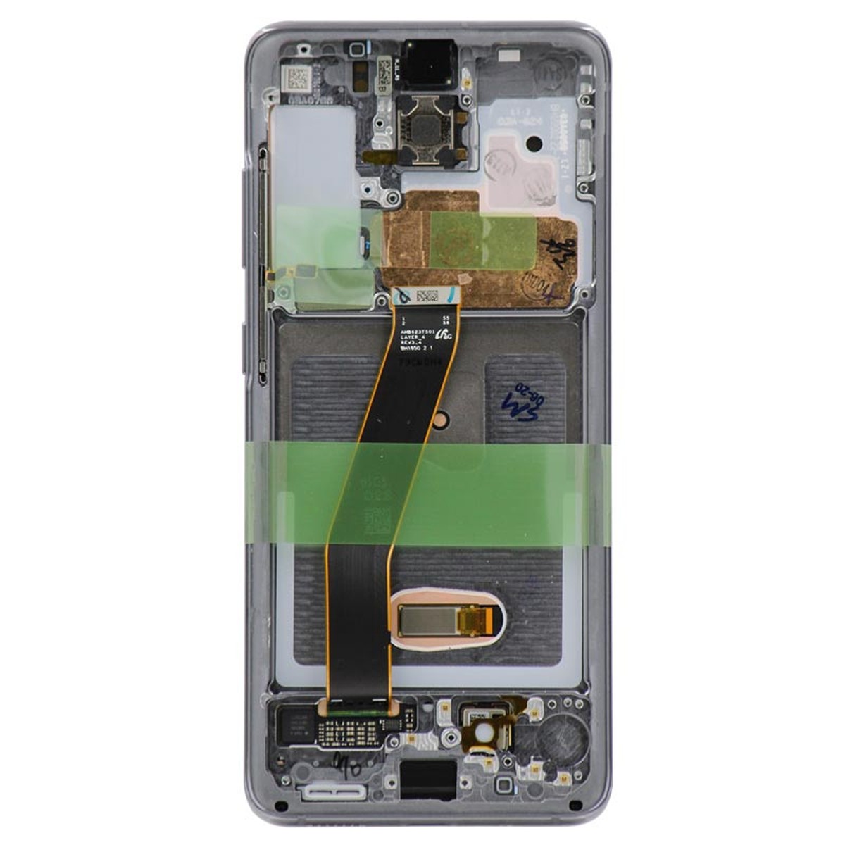 Pantalla OLED con táctil + marco Reacondicionado para Galaxy S20 (G980), Todas las operadoras excepto Verizon 5G UW, Cosmic Gray — imagen 3