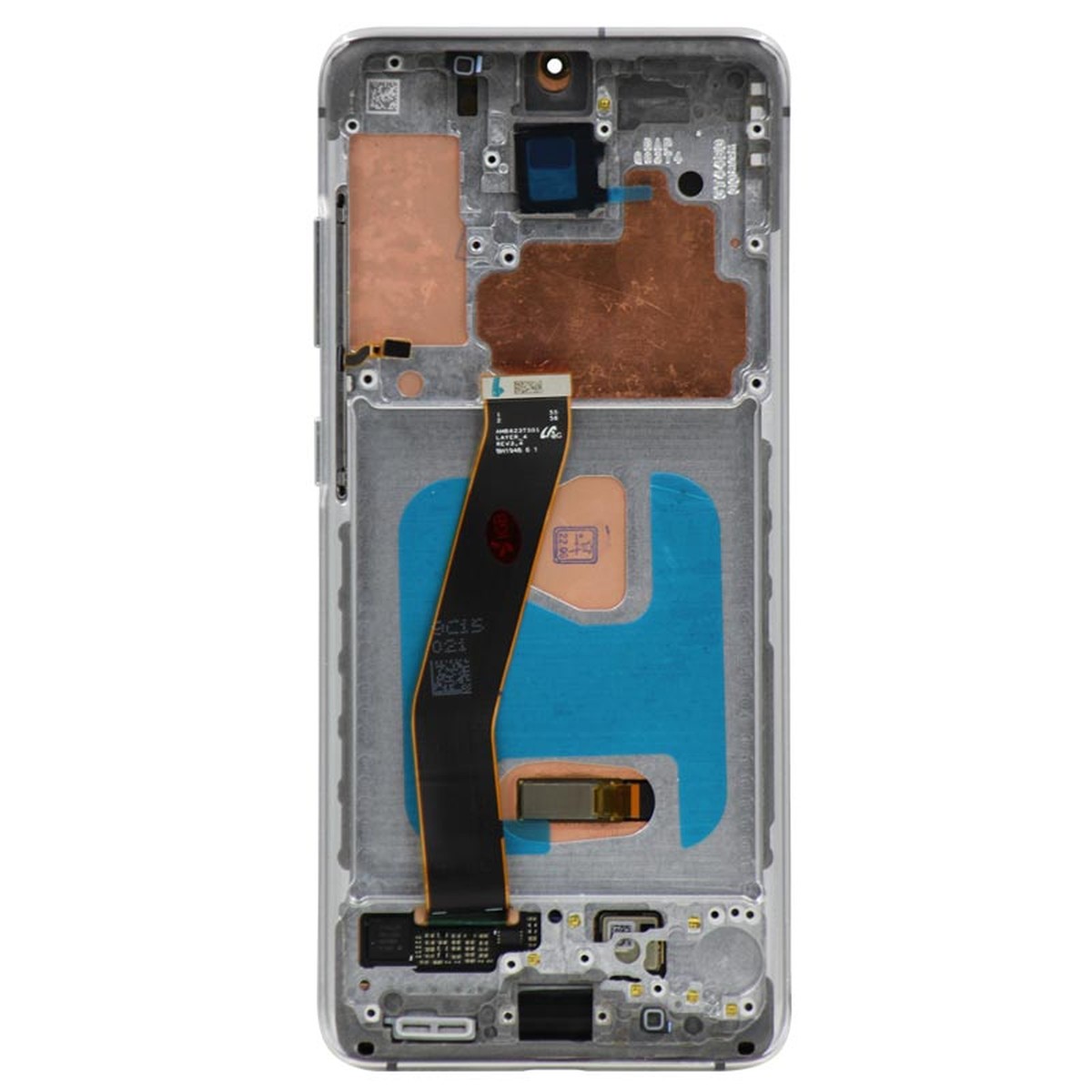 Pantalla OLED con táctil + marco Reacondicionado para Galaxy S20 (G980), Todas las operadoras excepto Verizon 5G UW, Cloud White — imagen 3
