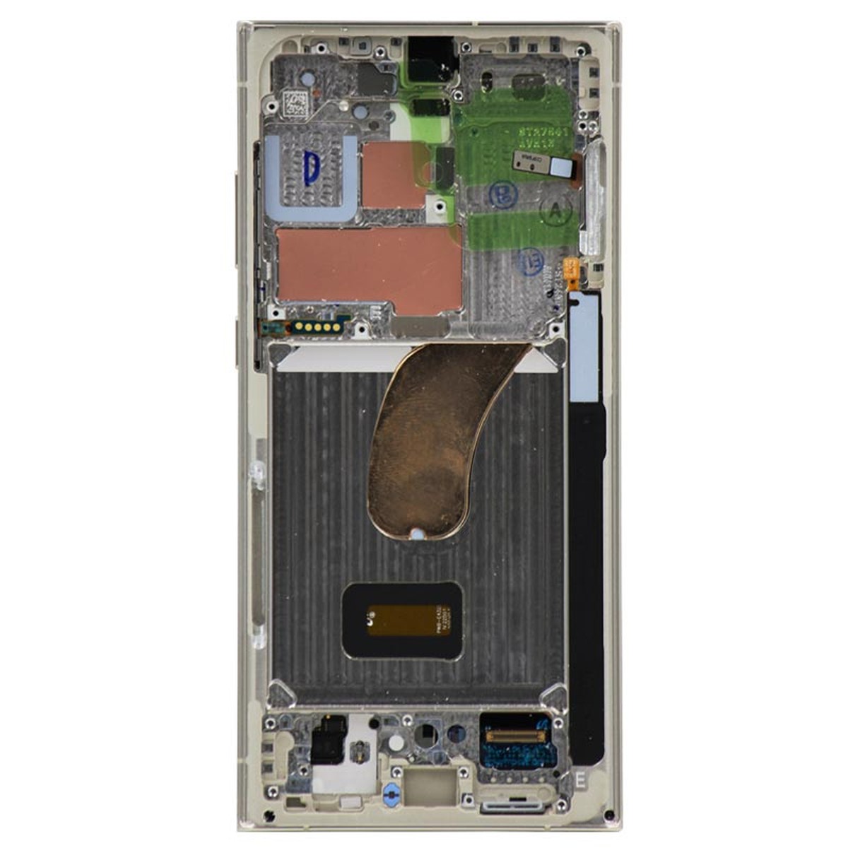 Pantalla OLED con táctil + marco Reacondicionado para Galaxy S23 Ultra 5G (S918), Versión US / Internacional, Cream — imagen 3