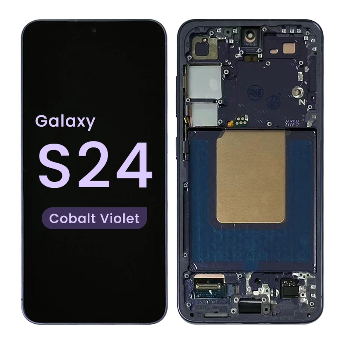 Pantalla OLED con táctil + marco Reacondicionado para Galaxy S24 5G (S921), Versión US / Internacional, Amber Yellow — imagen 3