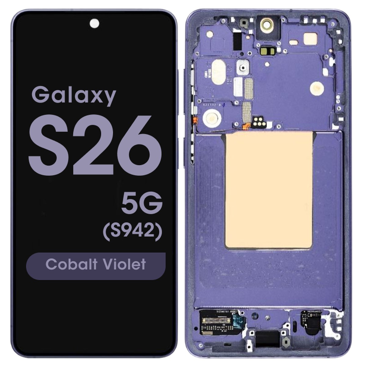 Pantalla OLED con táctil + marco Reacondicionado para Galaxy S26 5G (S942), Versión US / Internacional, Black — imagen 3