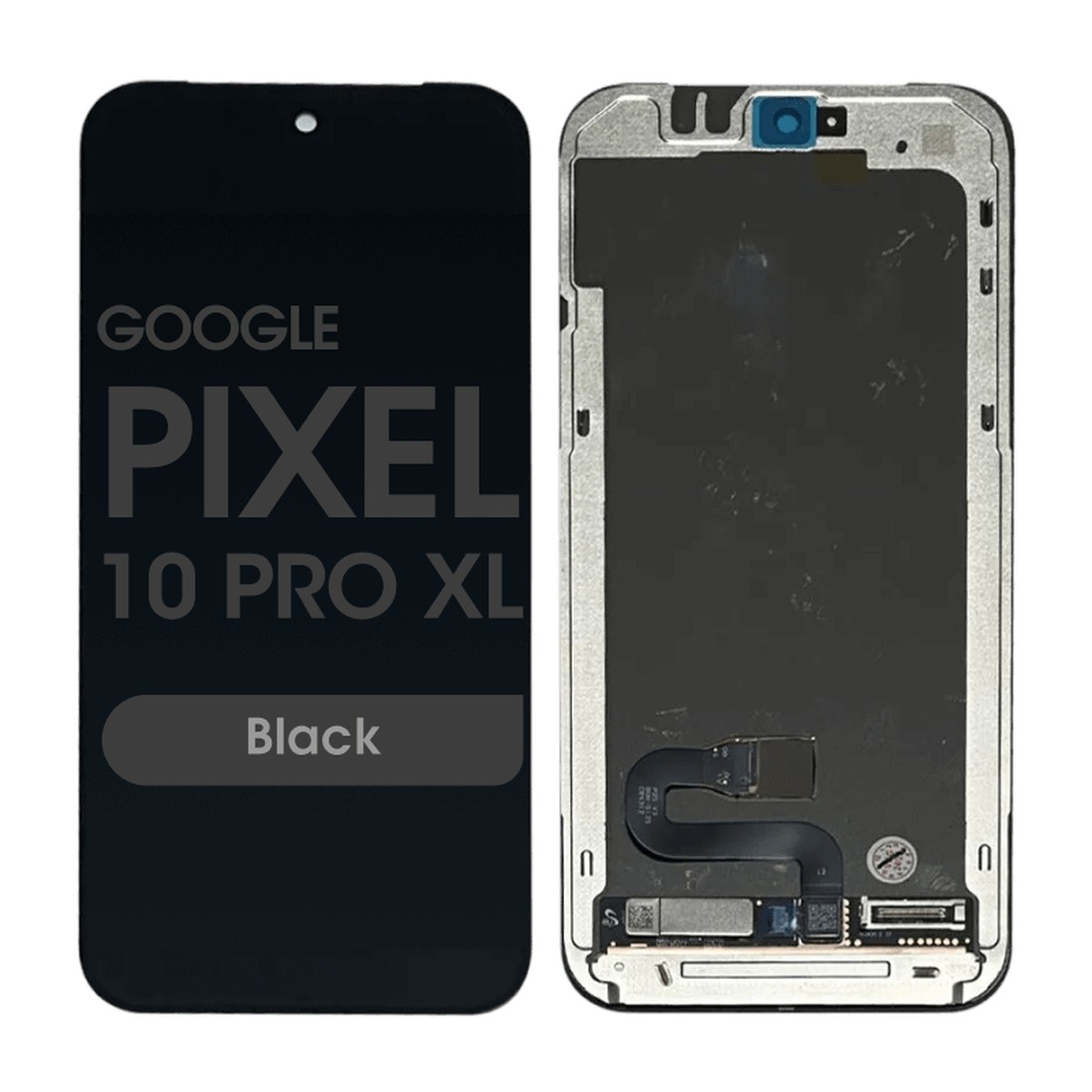 Pantalla OLED con táctil + marco Reacondicionado para Google Pixel 10 Pro XL, Black