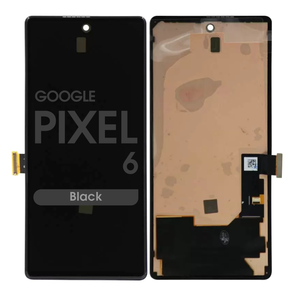 Pantalla OLED con táctil + marco Reacondicionado para Google Pixel 6, Black