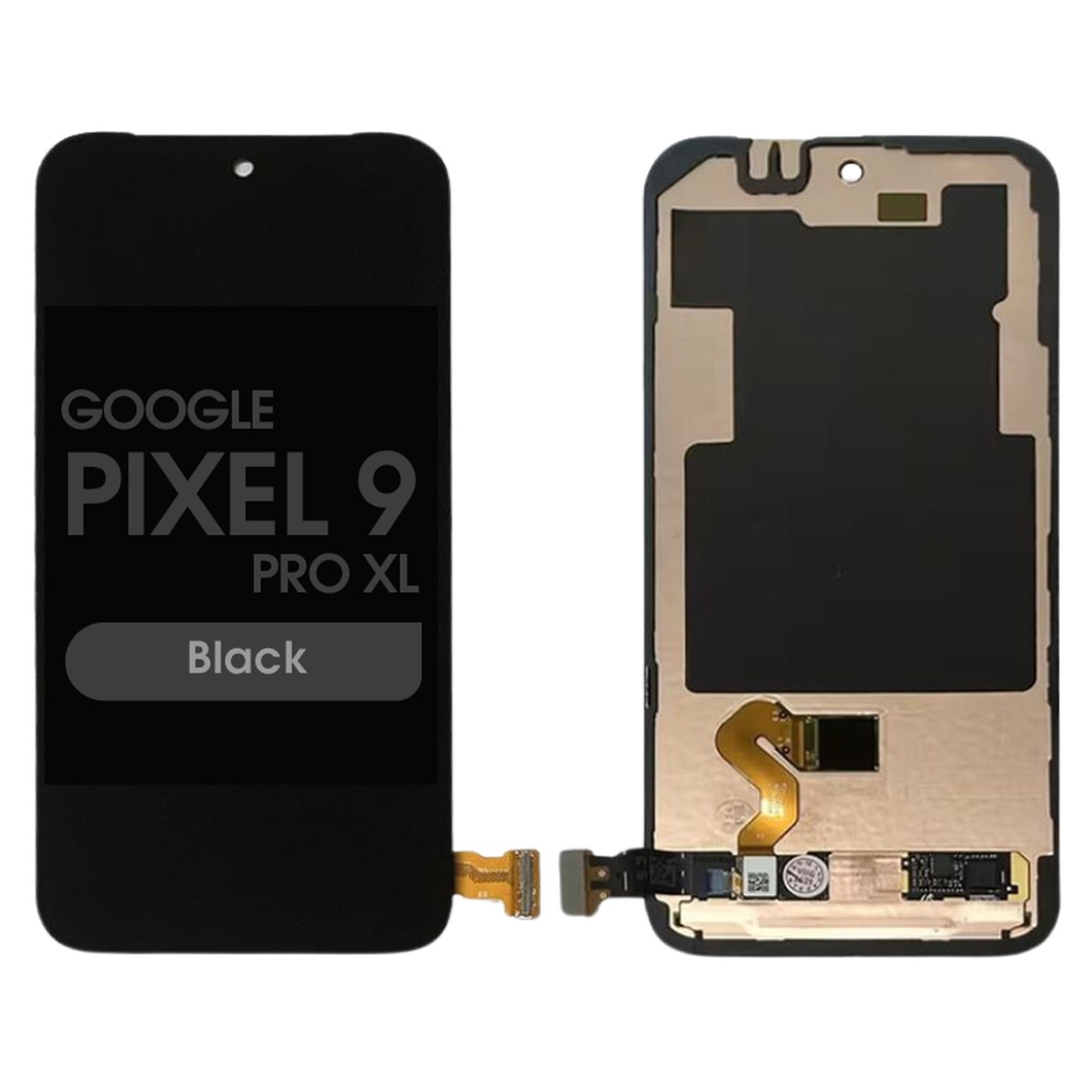 Pantalla OLED con táctil + marco Reacondicionado para Google Pixel 9 Pro XL, Black