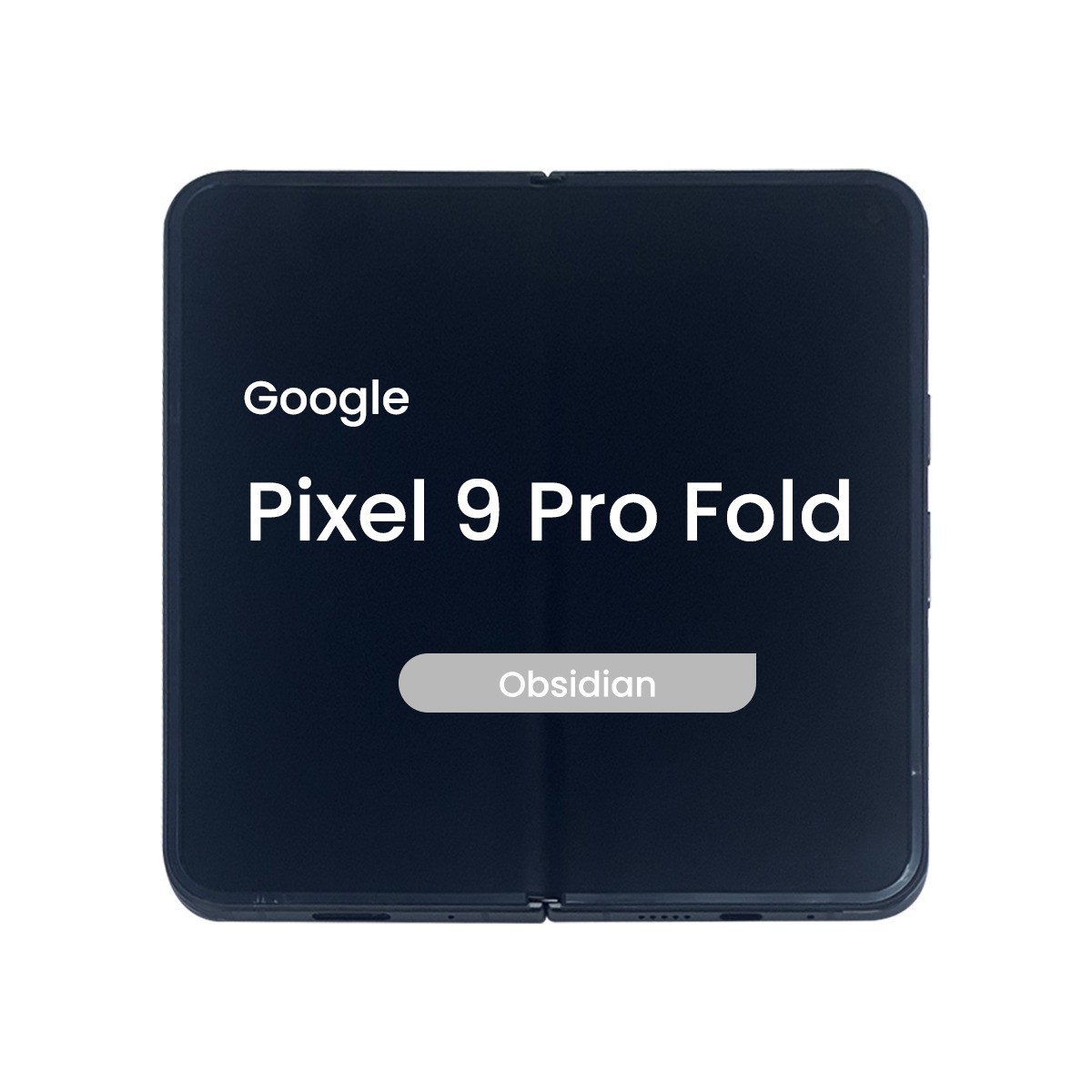 Pantalla OLED con táctil + marco Reacondicionado para Google Pixel 9 Pro Fold, Versión US, Obsidian