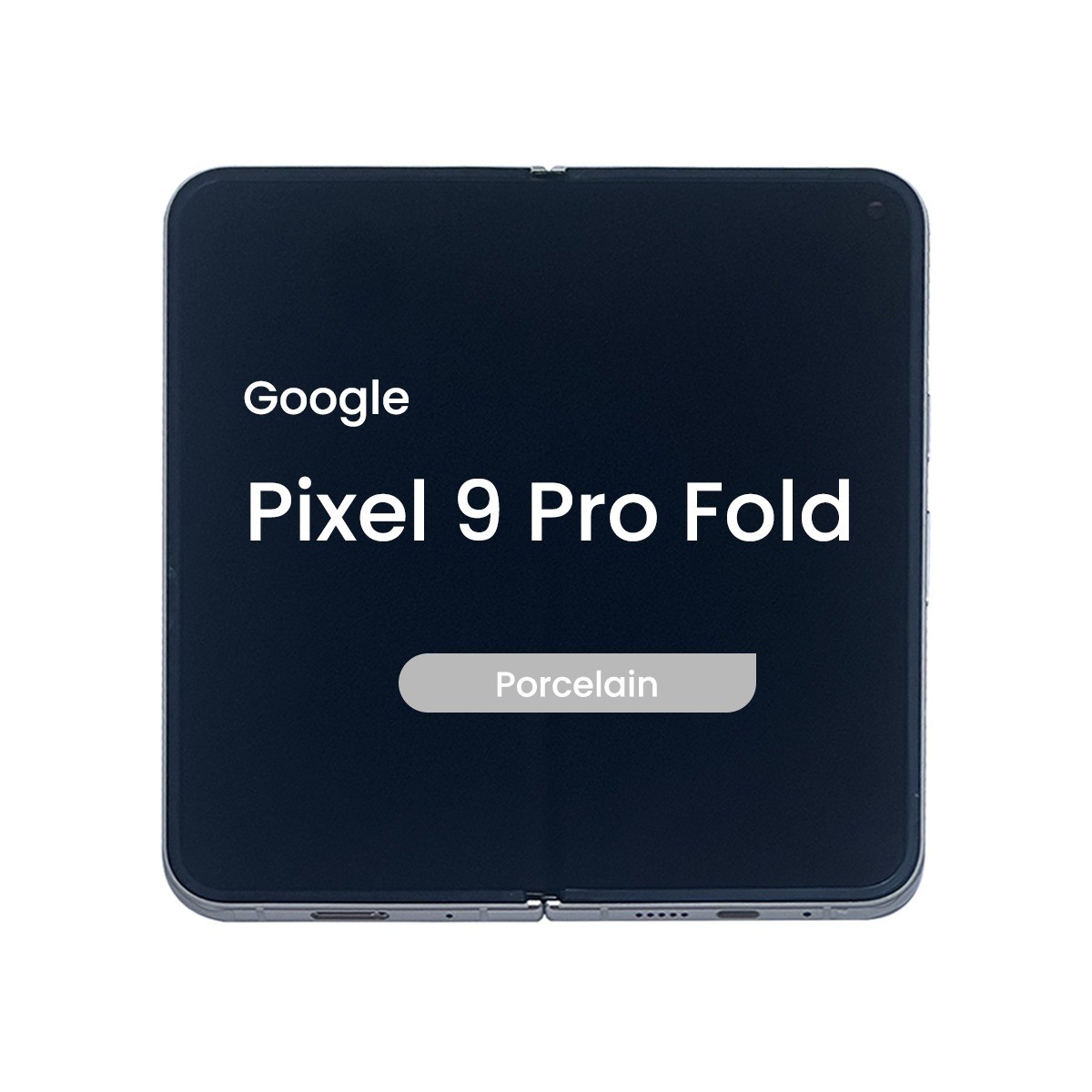 Pantalla OLED con táctil + marco Reacondicionado para Google Pixel 9 Pro Fold, Versión US, Porcelain