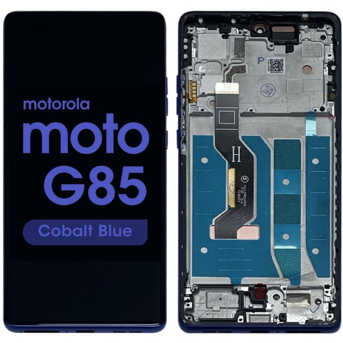 Pantalla OLED con táctil + marco Reacondicionado para Moto G85 (XT2427), Cobalt Blue
