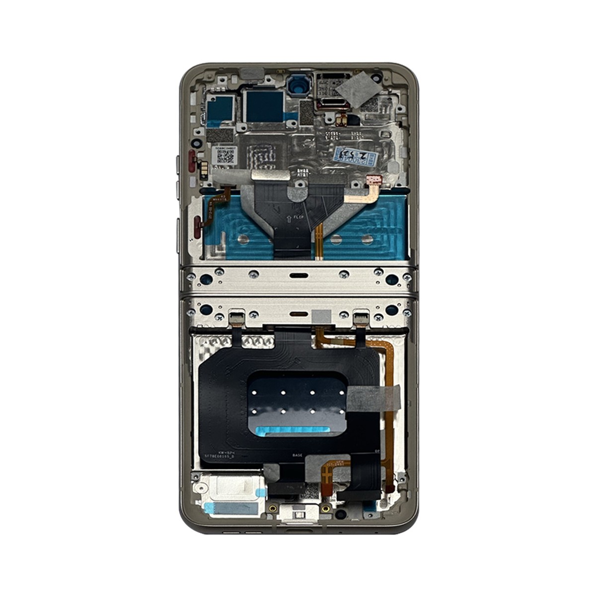 Pantalla OLED con táctil + marco Reacondicionado para Moto Razr / Razr 50 (XT2453), Beach Sand — imagen 3