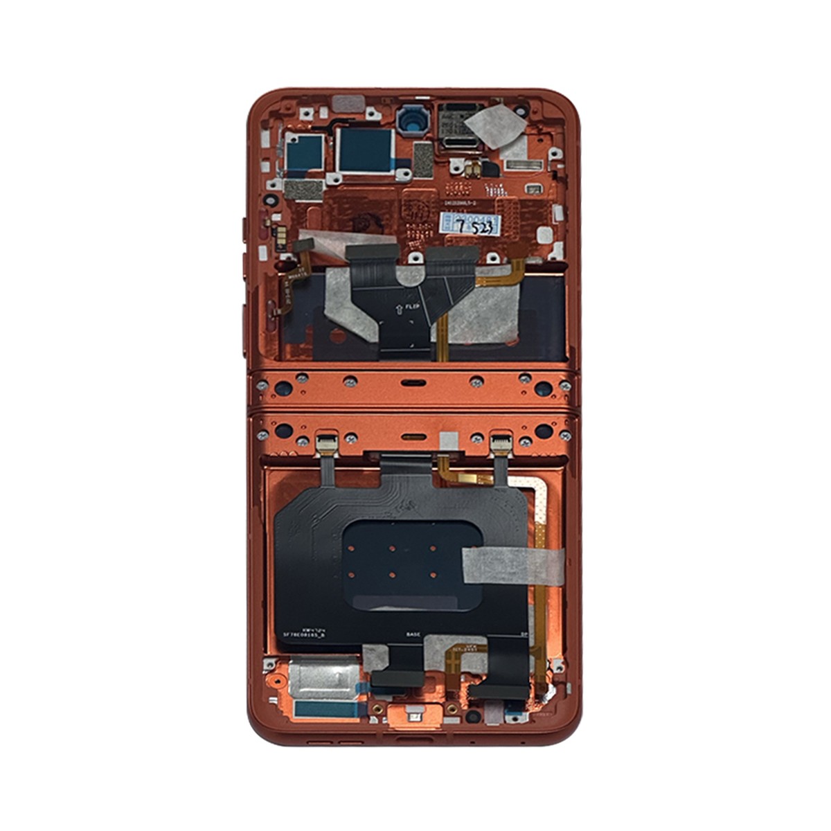 Pantalla OLED con táctil + marco Reacondicionado para Moto Razr / Razr 50 (XT2453), Spritz Orange — imagen 3