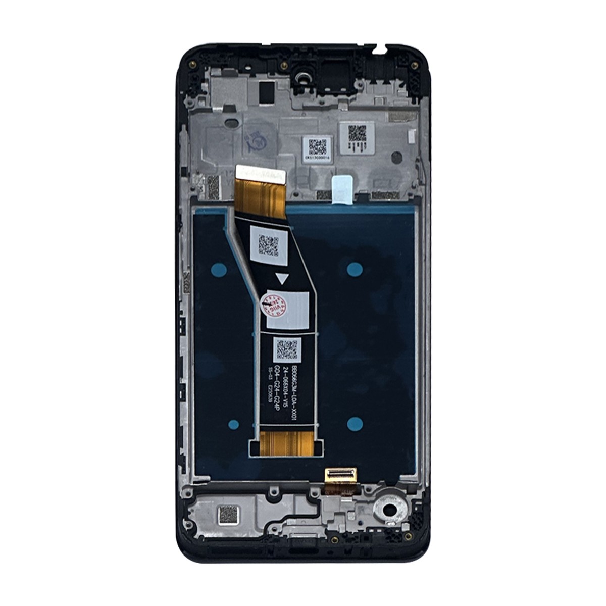 Pantalla con táctil con marco Reacondicionado para Moto G24 / G24 Power (XT2423), Black — imagen 3
