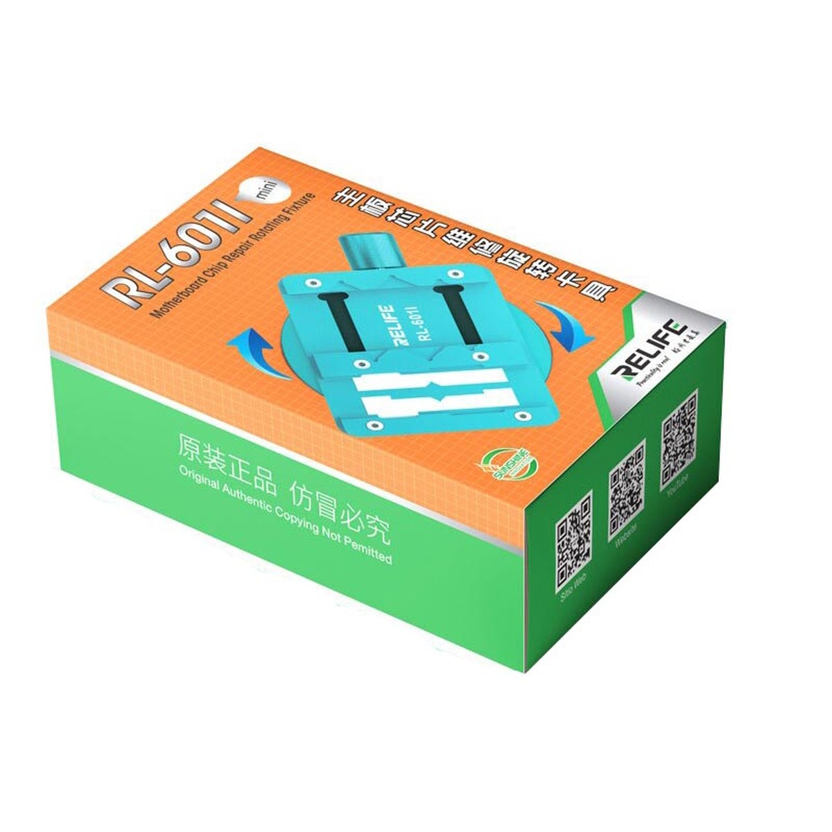 Plantilla giratoria multifunción RL-601I Relife para placa base chip, BGA, CPU, reparación — imagen 3