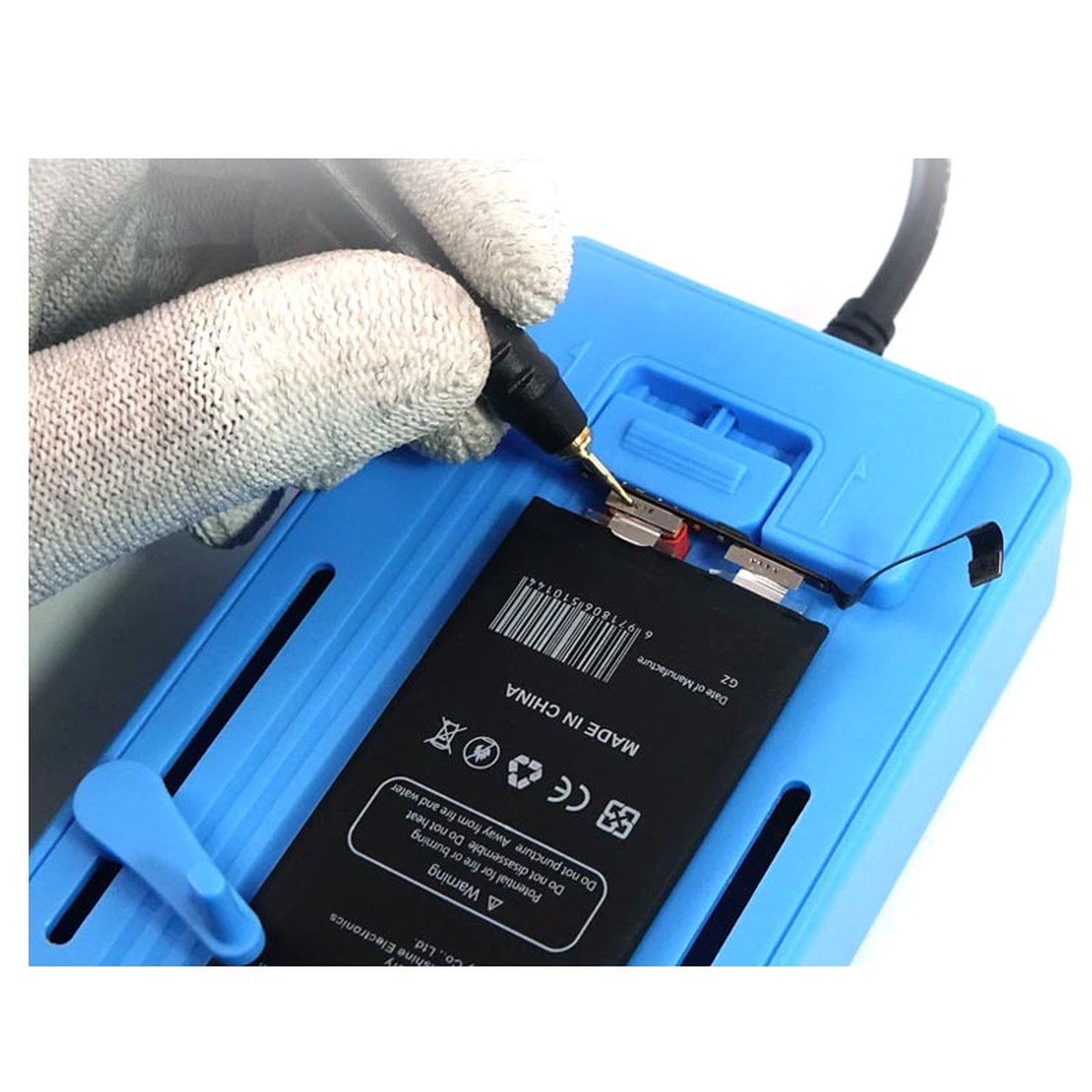 Máquina de soldadura por puntos de batería RL-936WE pantalla digital Relife con carga por USB-C — imagen 3