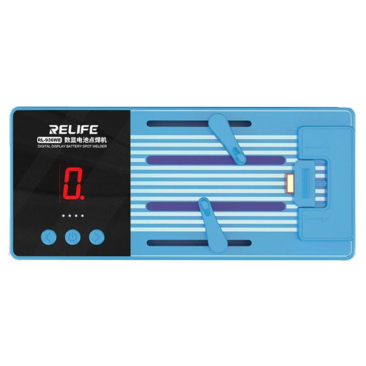 Máquina de soldadura por puntos de batería RL-936WE pantalla digital Relife con carga por USB-C