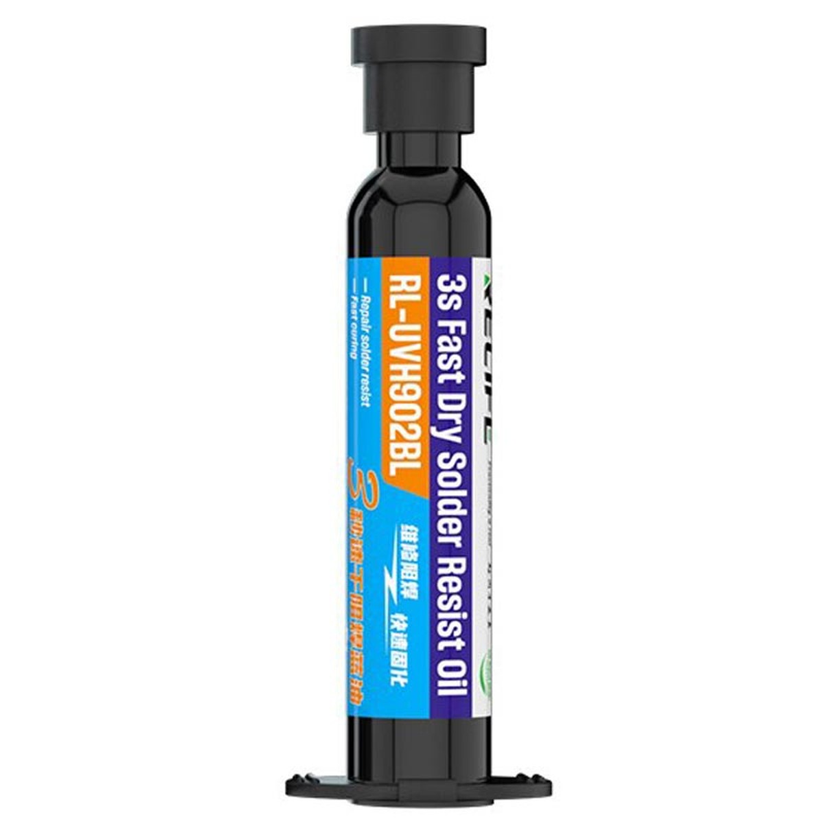 Aceite de flux UV resistente a la soldadura UVH902 de secado rápido Relife (azul)