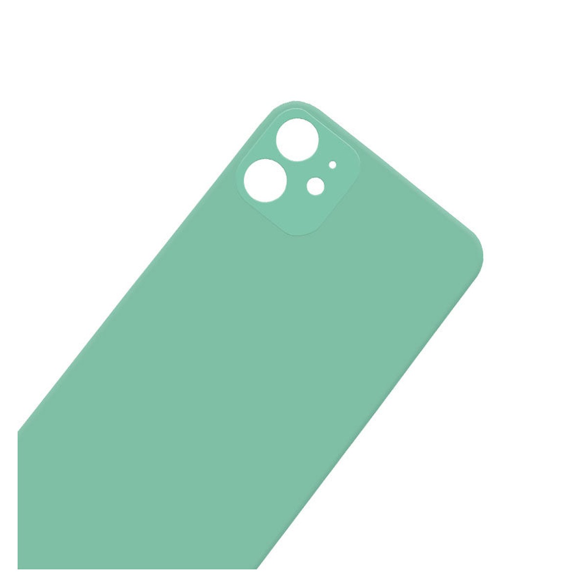 Cristal trasero con adhesivo para iPhone 11, verde medianoche (orificio grande de cámara) — imagen 3