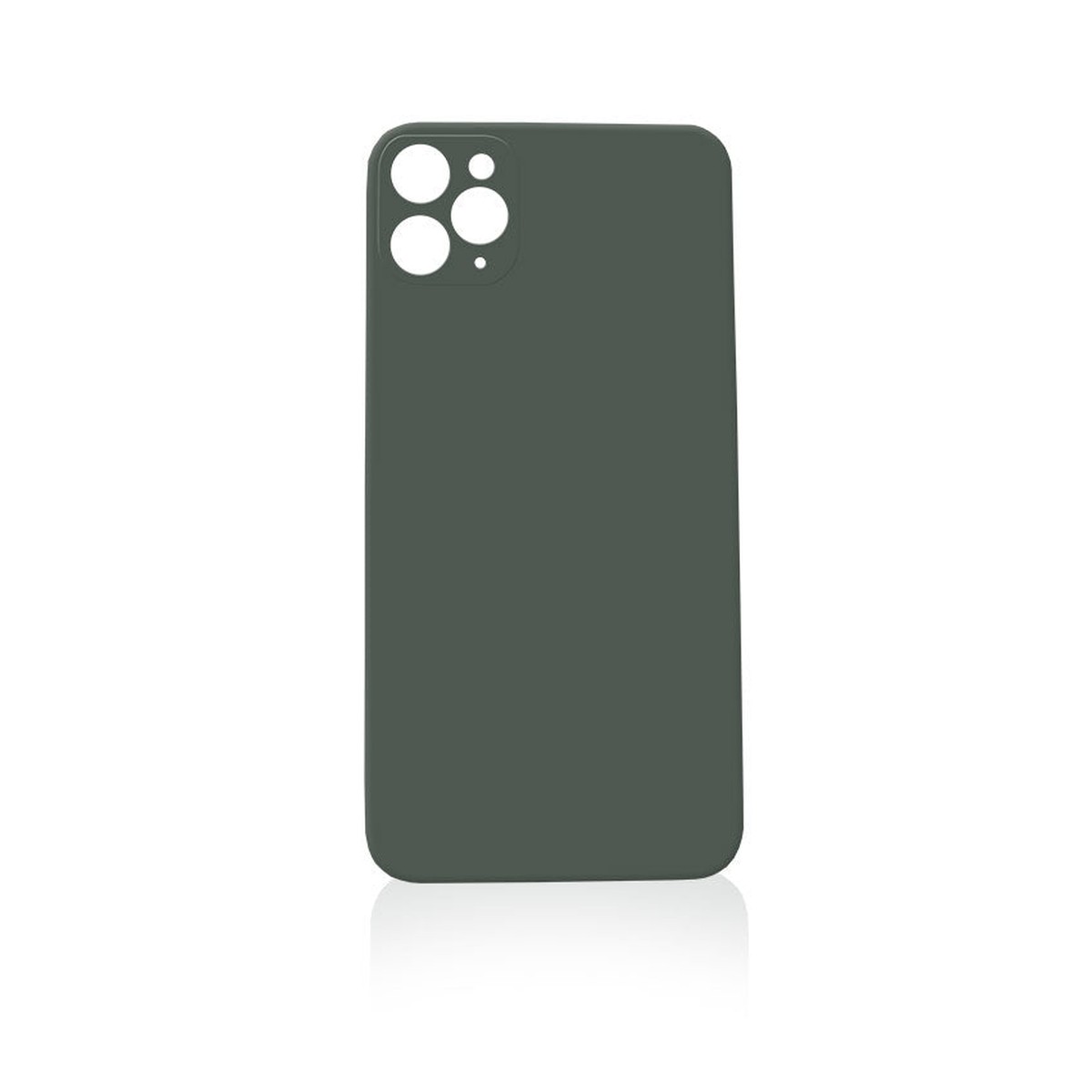 Cristal trasero con adhesivo para iPhone 11 Pro (verde / orificio grande de cámara)
