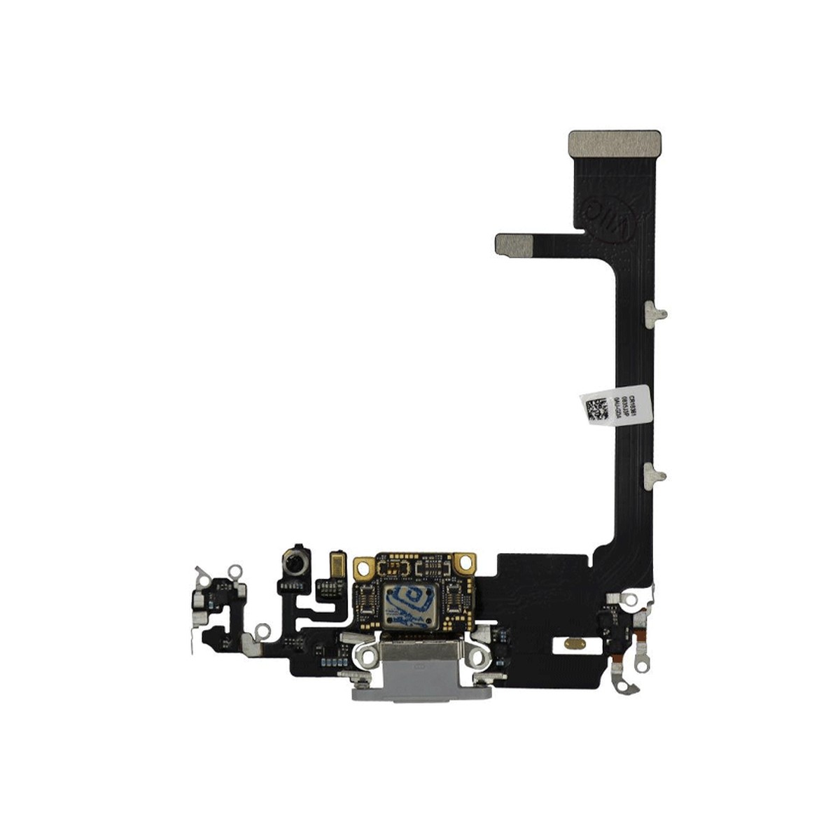 Cable flex con conector de puerto de carga para iPhone 11 Pro, plateado — imagen 2