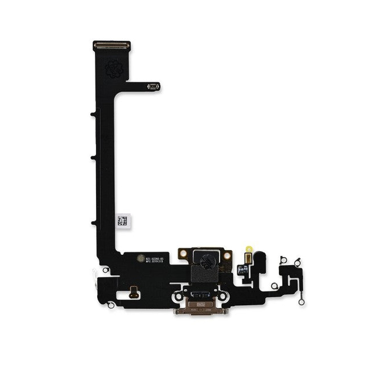 Cable flex con conector de puerto de carga para iPhone 11 Pro Max, dorado — imagen 2