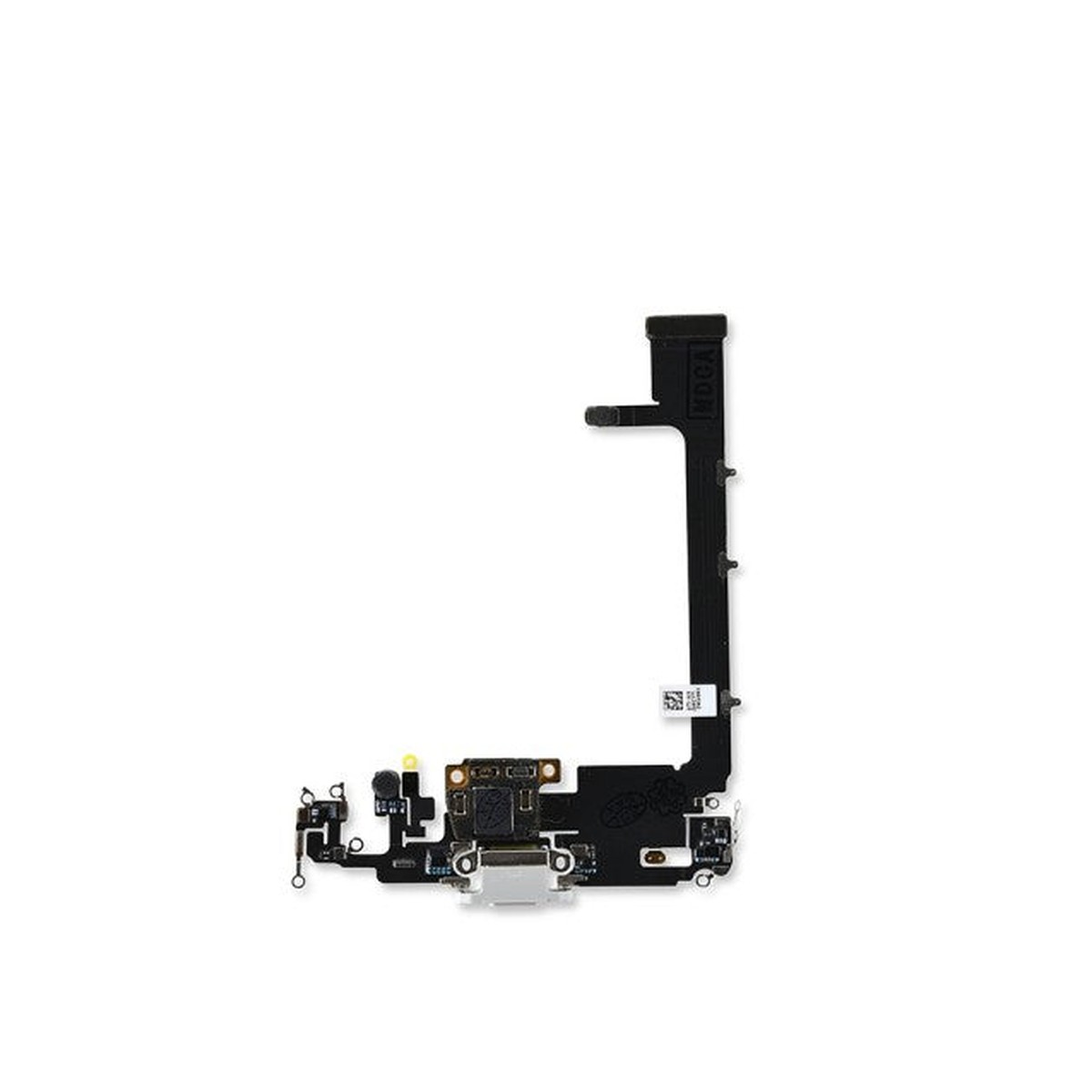 Cable flex con conector de puerto de carga para iPhone 11 Pro Max, plateado
