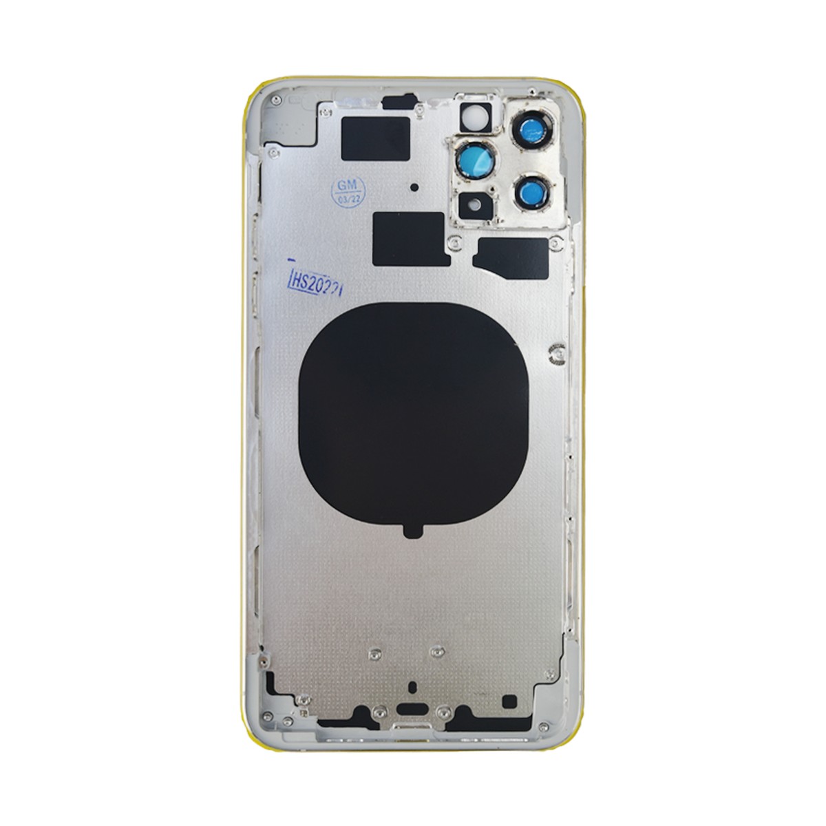 Carcasa trasera para iPhone 11 Pro Max, plateado — imagen 3