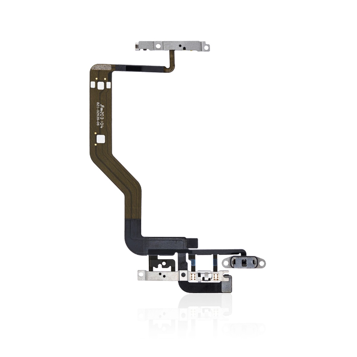 Flex de encendido y volumen con soportes para iPhone 12 / iPhone 12 Pro