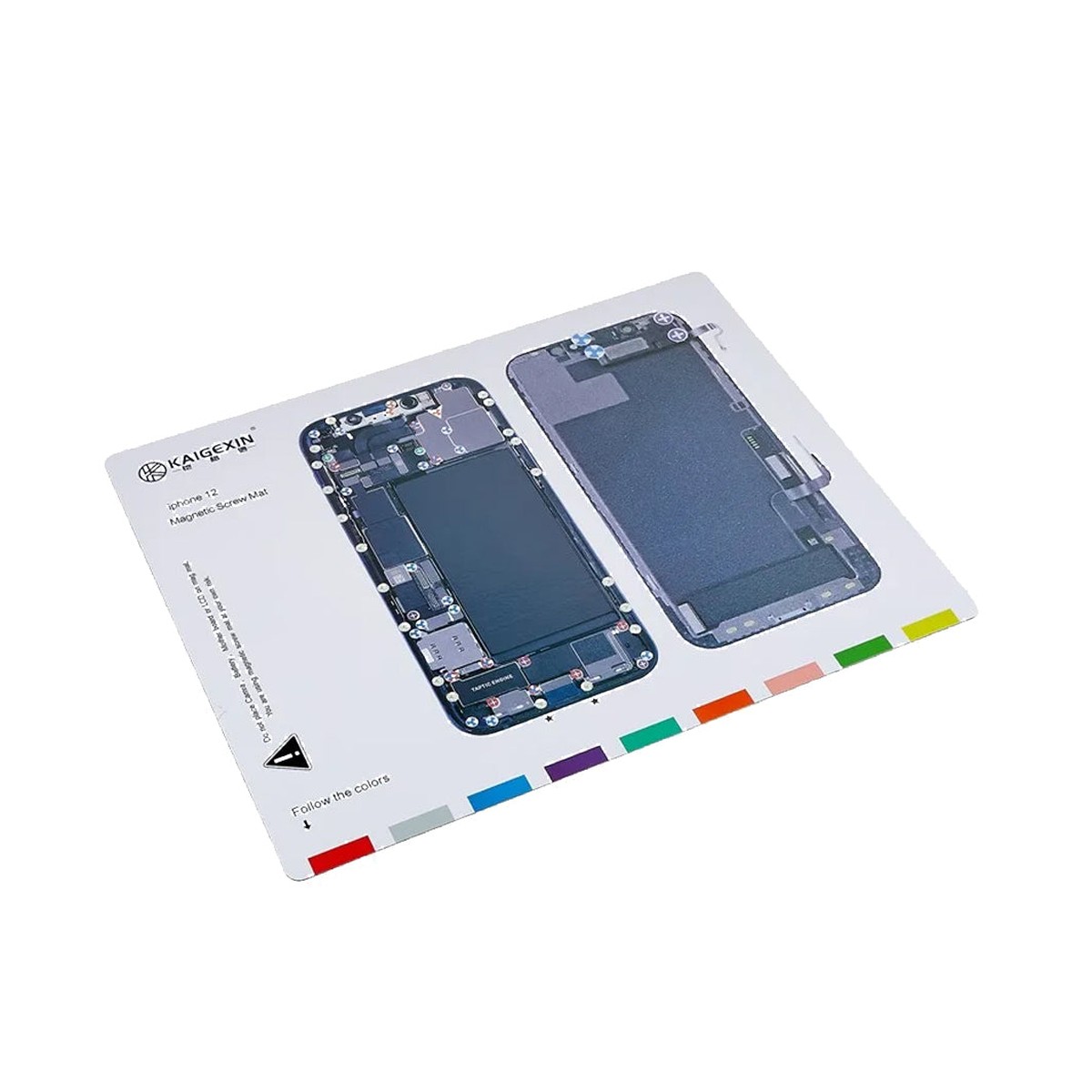 Plantilla magnética de tornillos para iPhone 12