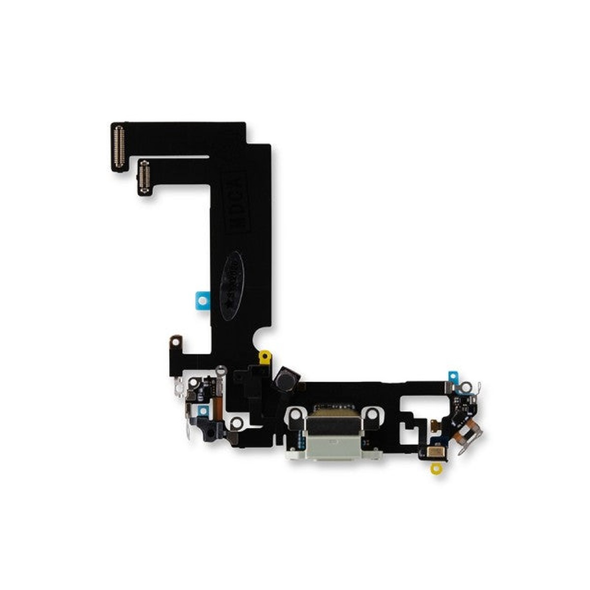 Cable flex con conector de puerto de carga para iPhone 12 Mini, verde