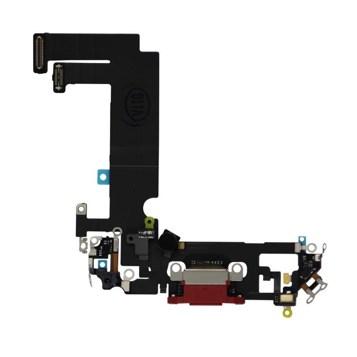 Cable flex con conector de puerto de carga para iPhone 12 Mini, rojo