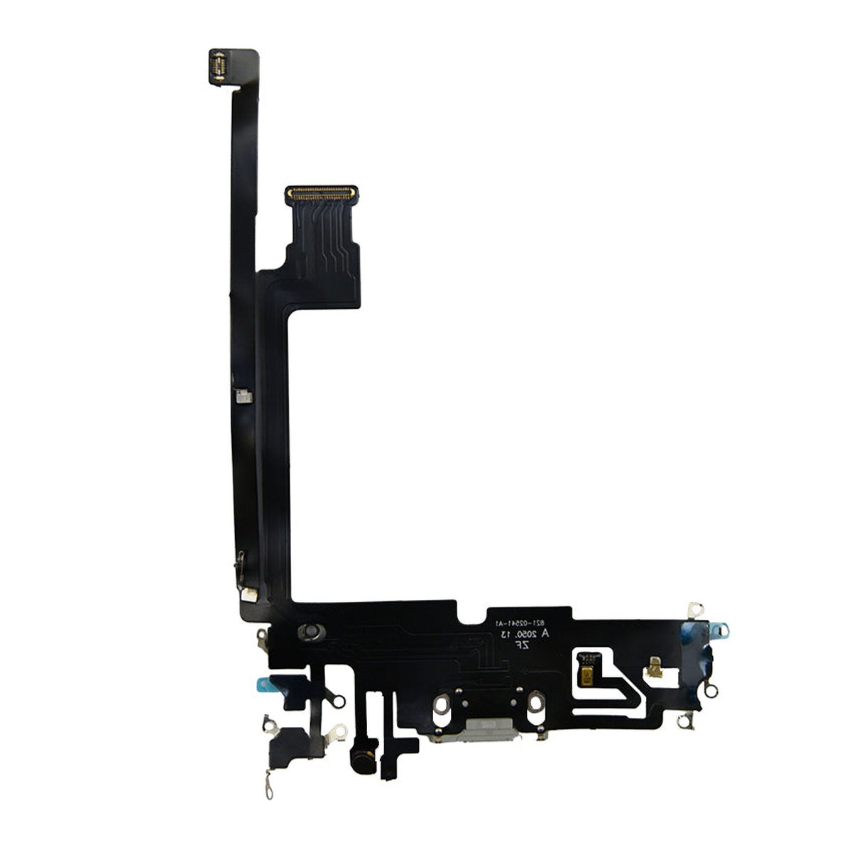 Cable flex con conector de puerto de carga para iPhone 12 Pro Max, plateado — imagen 2