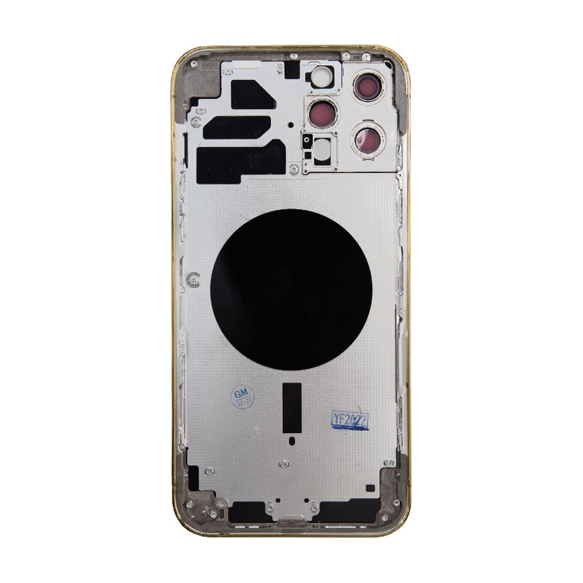 Carcasa trasera para iPhone 12 Pro Max, dorado — imagen 2