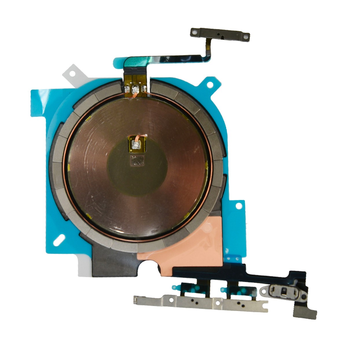 Flex de volumen con bobina de carga inalámbrica NFC para iPhone 12 Pro Max