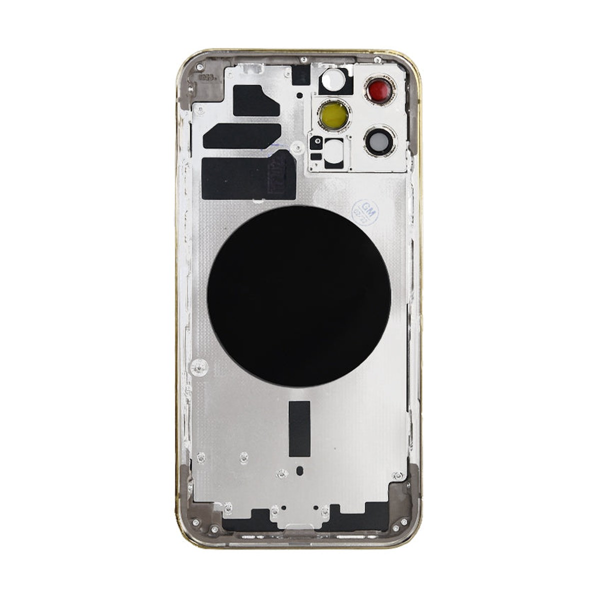 Chasis y carcasa trasera para iPhone 12 Pro, dorado — imagen 2