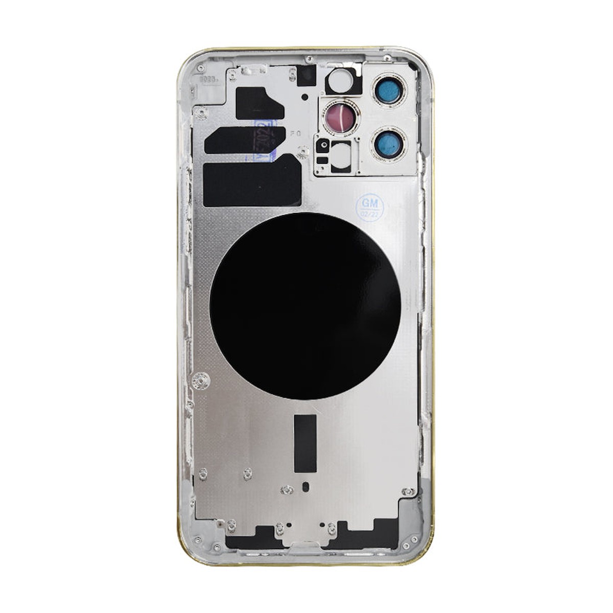 Chasis y carcasa trasera para iPhone 12 Pro, plateado — imagen 2
