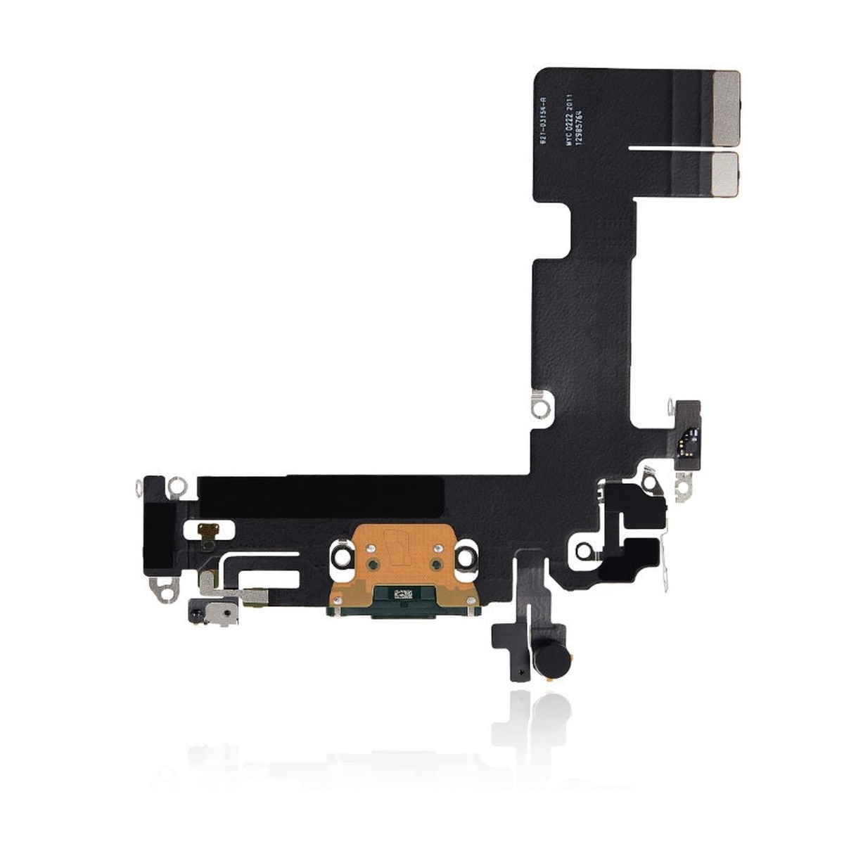 Cable flex con conector de puerto de carga para iPhone 13, verde — imagen 2