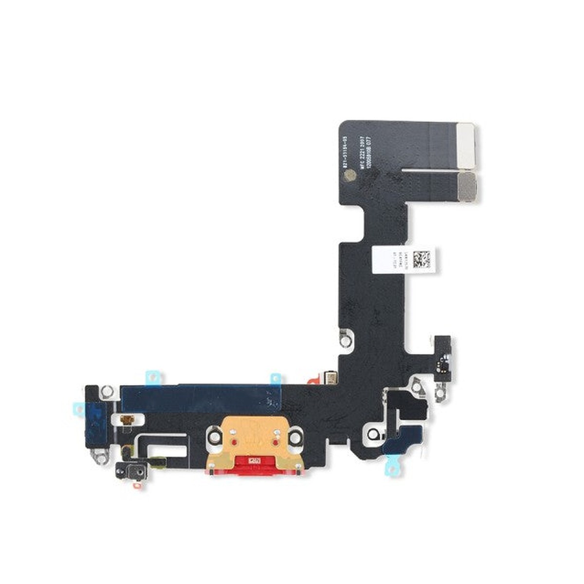 Cable flex con conector de puerto de carga para iPhone 13, rojo — imagen 2