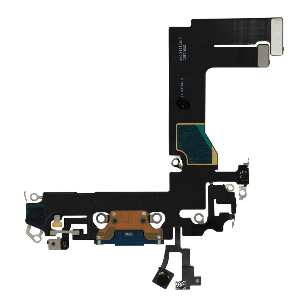 Cable flex con conector de puerto de carga para iPhone 13 Mini, azul — imagen 2